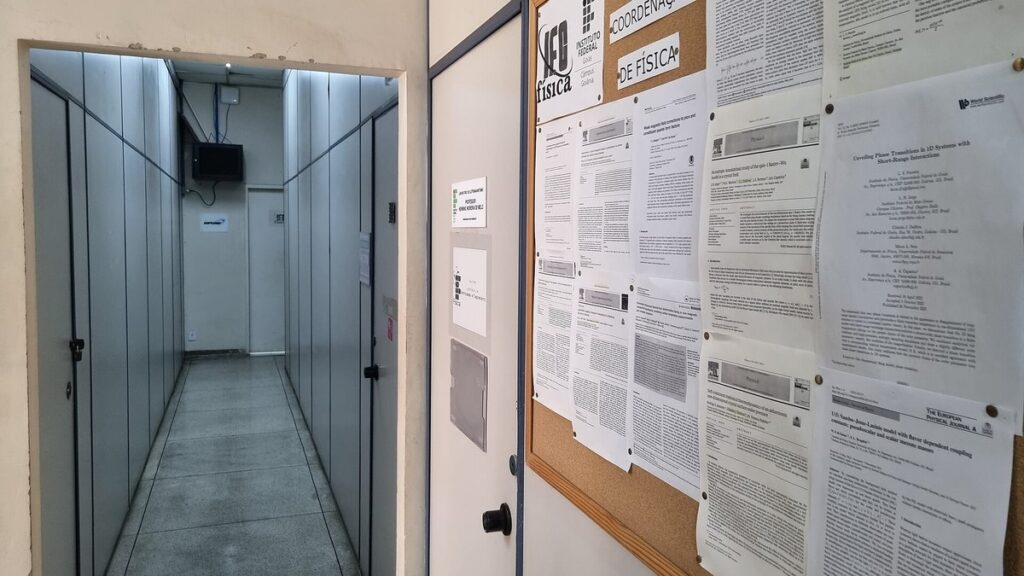 Fachada da sede do Instituto Federal de Educação, Ciência e Tecnologia de Goiás.