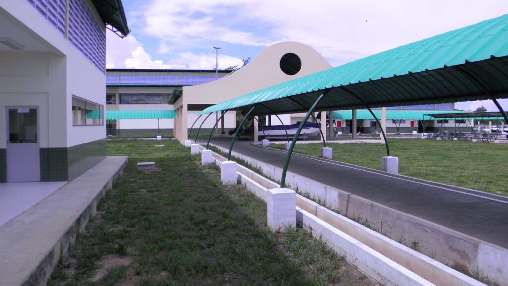 Fachada da sede do Instituto Federal de Educação, Ciência e Tecnologia do Pará, IFPA.