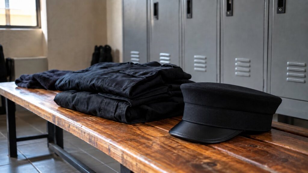 Fachada da sede da Polícia Penal do Estado do Ceará.