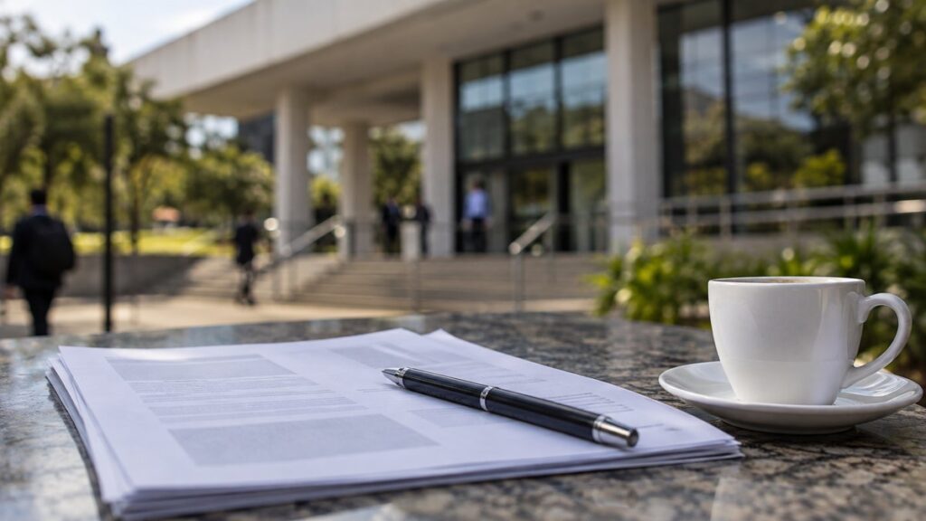 Fachada da sede da Secretaria de Estado de Educação do Distrito Federal.