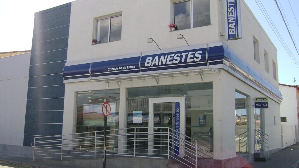 Fachada da sede do Banco do Estado do Espírito Santo, Banestes.