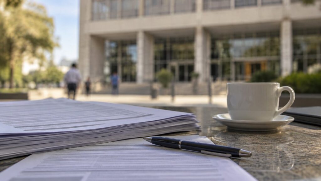 Fachada da sede do Ministério da Saúde, órgão em que Luciana conquistou o primeiro lugar para Tecnologista no CNU 2024.