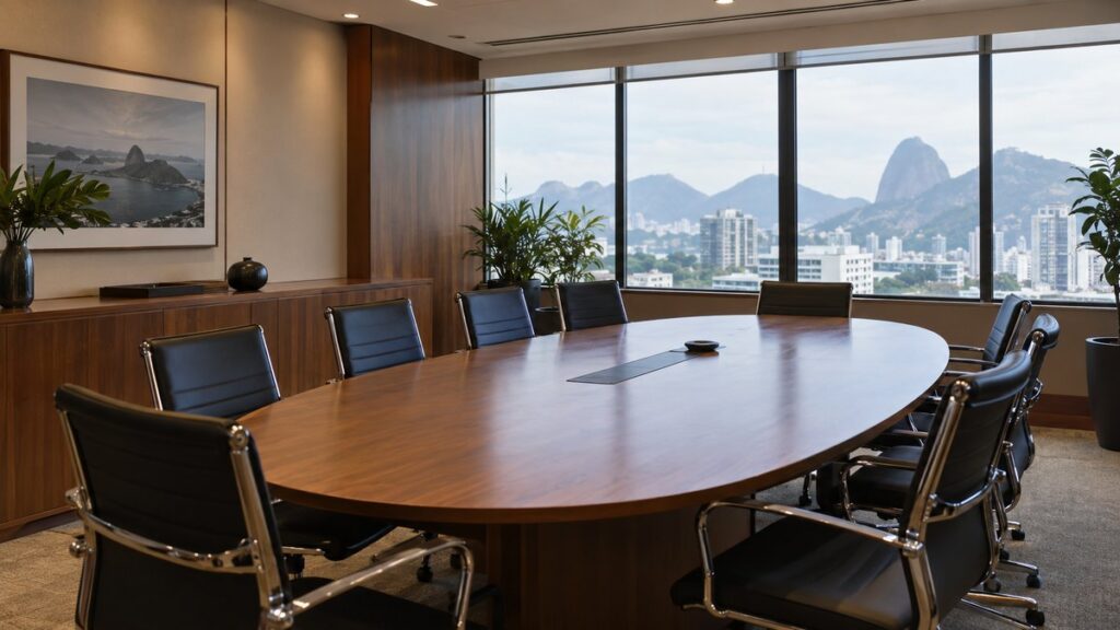 Fachada da sede do Conselho Regional de Administração do Rio de Janeiro.