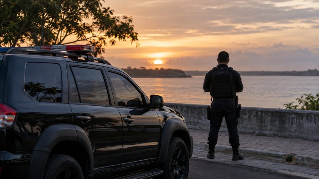 Vista da sede da Polícia Civil do Estado do Amapá.