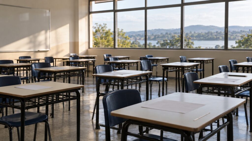 Sede da Fundação Municipal de Ensino Profissionalizante de Sete Lagoas, em Minas Gerais.
