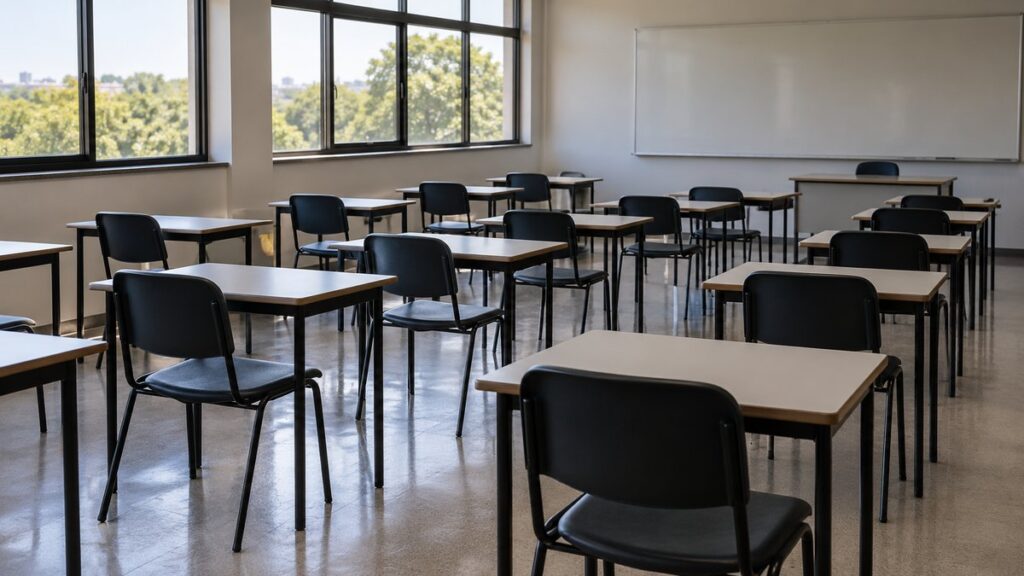Vista da sede da Fundação de Desenvolvimento da Unicamp, responsável pela seleção de técnico de enfermagem.