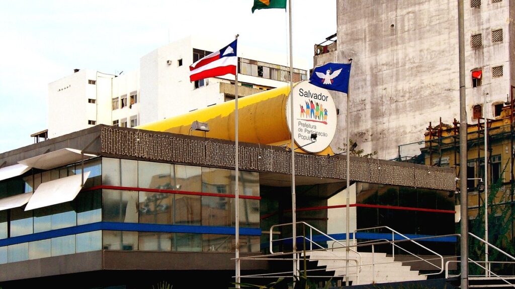 Vista da sede da Guarda Civil Municipal de Salvador, na Bahia.