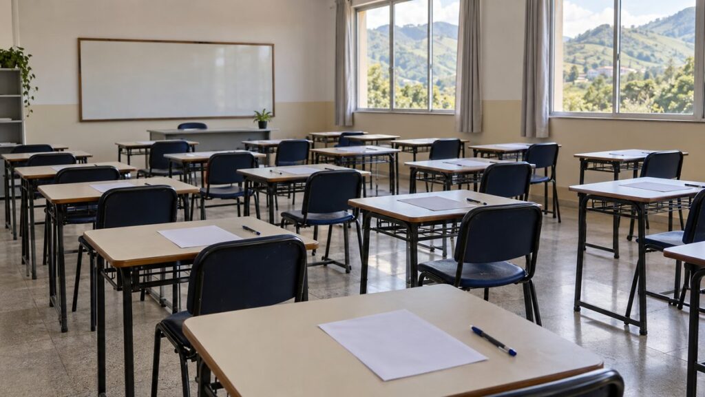 Sede da Prefeitura de Irupi, no Espírito Santo, responsável pela seleção de cuidador escolar.