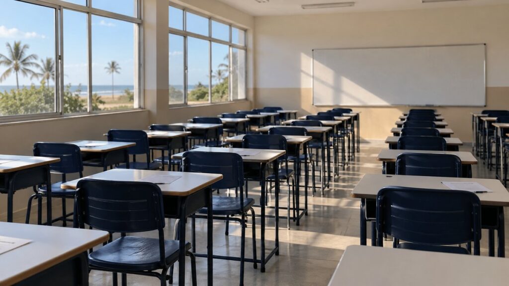 Sede da Prefeitura Municipal de Itarema, no Ceará.