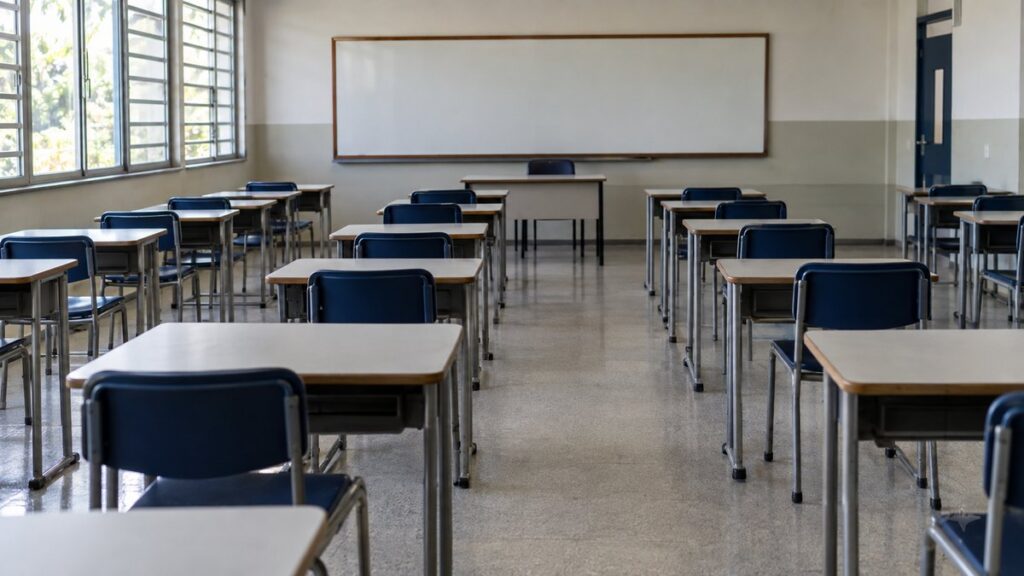 Fachada da sede da Secretaria de Estado da Educação de Alagoas.