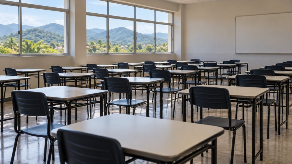 Fachada da sede da Prefeitura de Gaspar, em Santa Catarina.