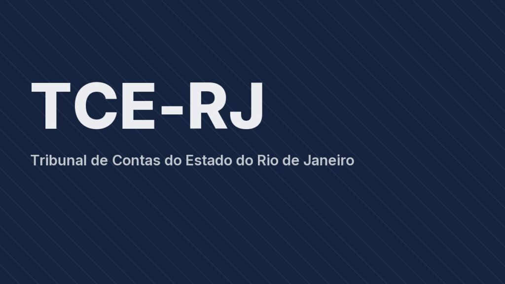 Fachada da sede do Tribunal de Contas do Estado do Rio de Janeiro, na capital fluminense.