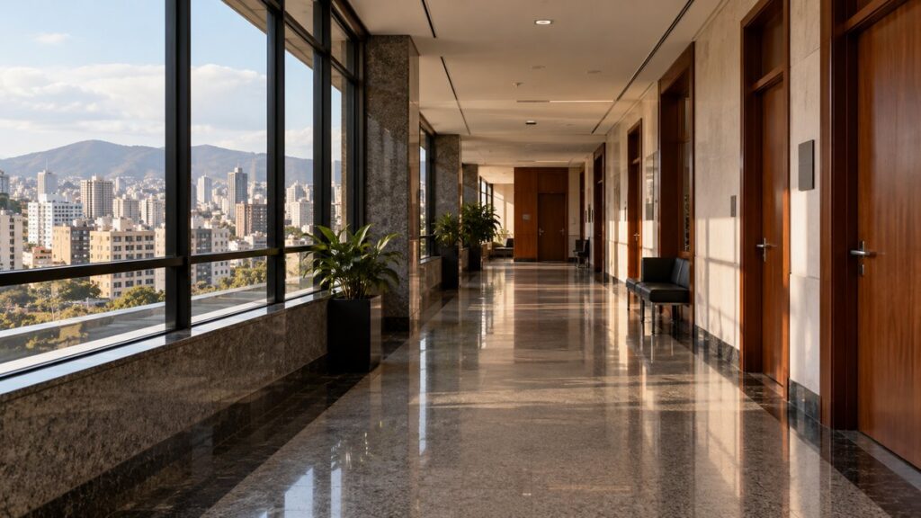 Fachada da sede do Tribunal de Justiça do Estado de Minas Gerais, em Belo Horizonte.