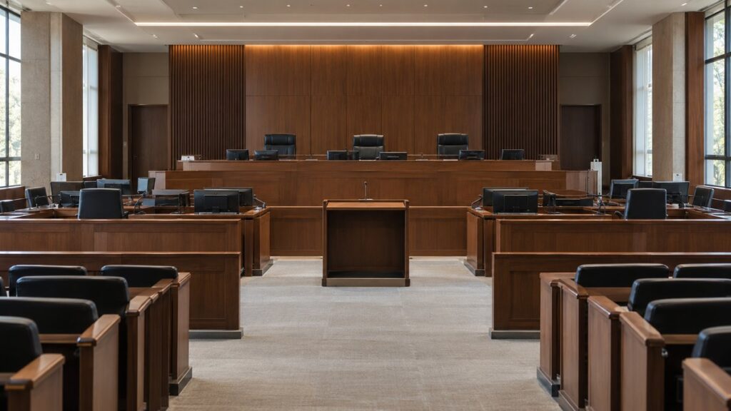 Fachada da sede do Tribunal Regional do Trabalho da 8ª Região.