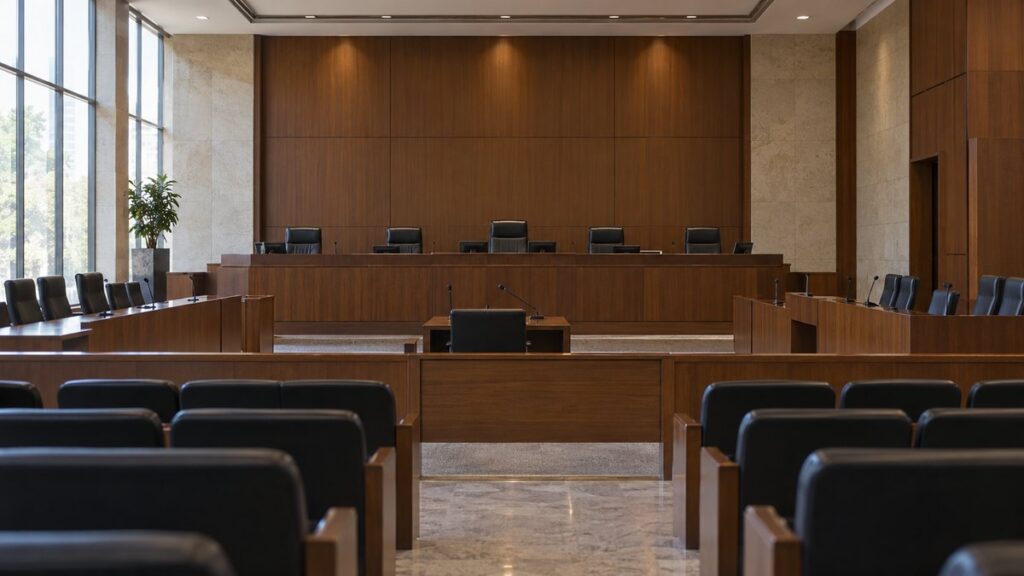 Fachada da sede do Tribunal Regional do Trabalho da Bahia.
