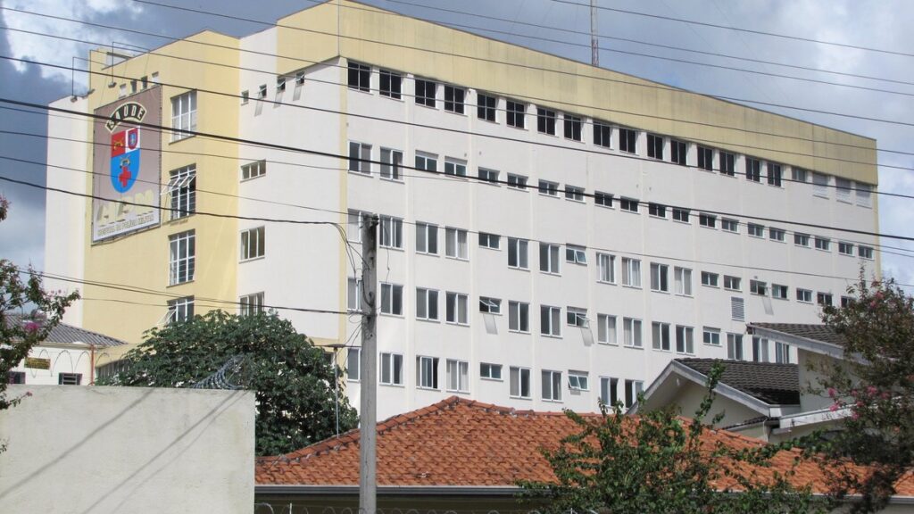 Sede do Hospital Evangélico de Cachoeiro de Itapemirim, no Espírito Santo.