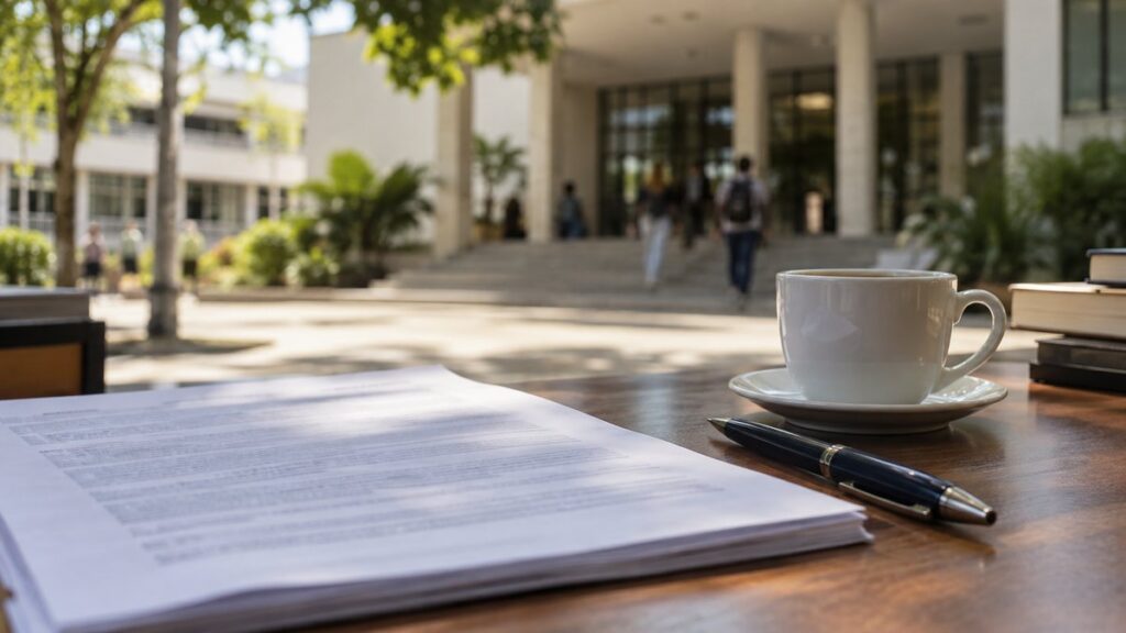 Fachada da sede da Universidade do Estado do Pará, instituição responsável pela seleção de professores formadores.